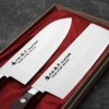 ST Unique Shirogami zest Santoku +Nakiri